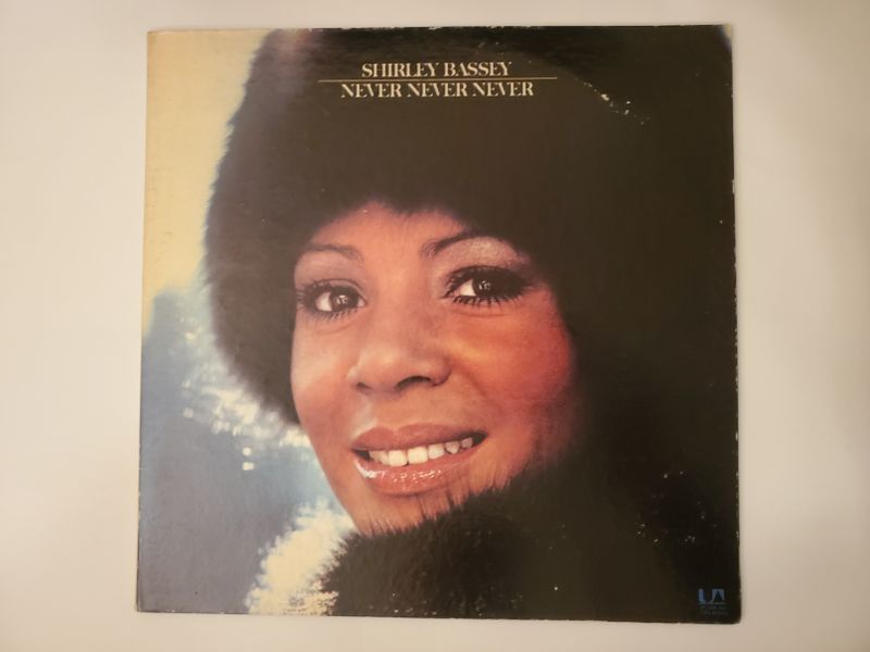 Shirley Bassey Never Never Never vinyl record